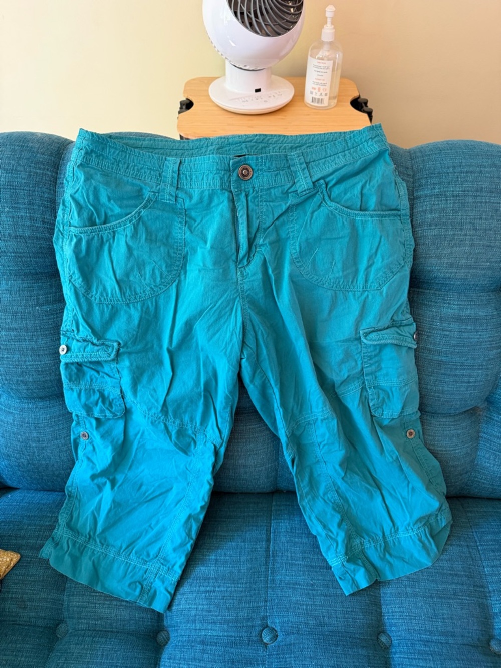 Kühl Teal Women's Cargo Capris